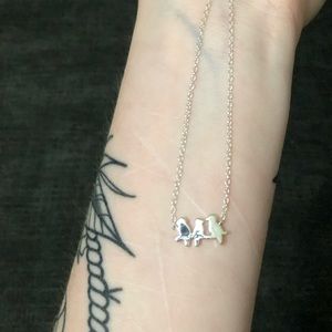 Three little birds necklace